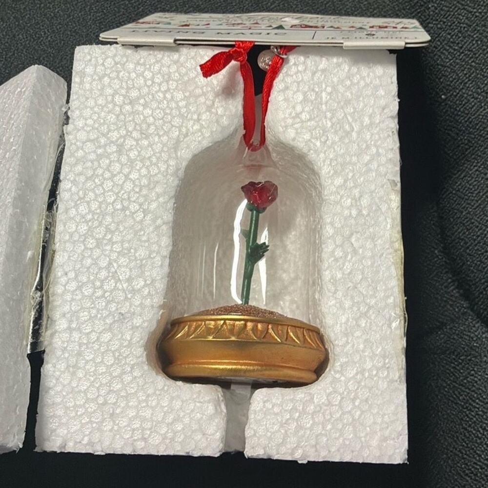 Disney Enchanted Rose Light-Up Sketchbook Ornament